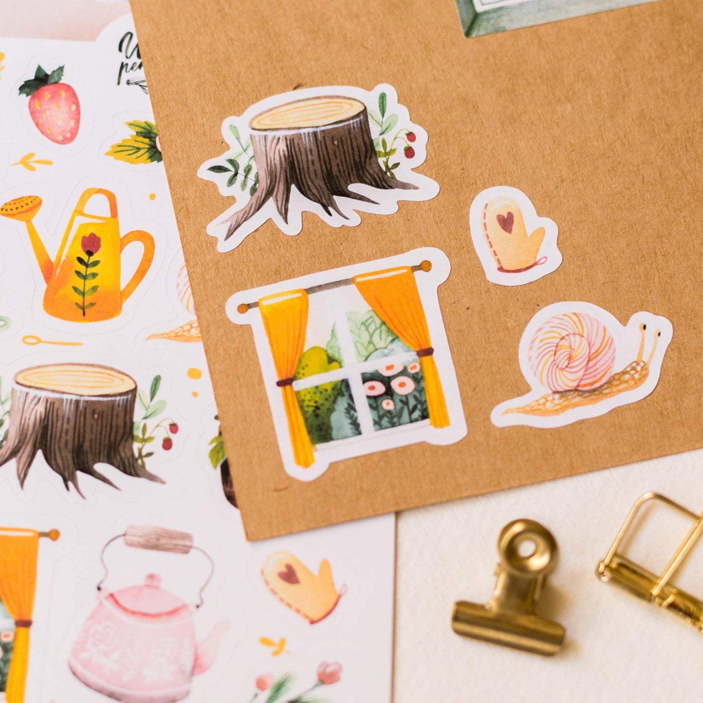 Sticker Sheet — At Grandma's