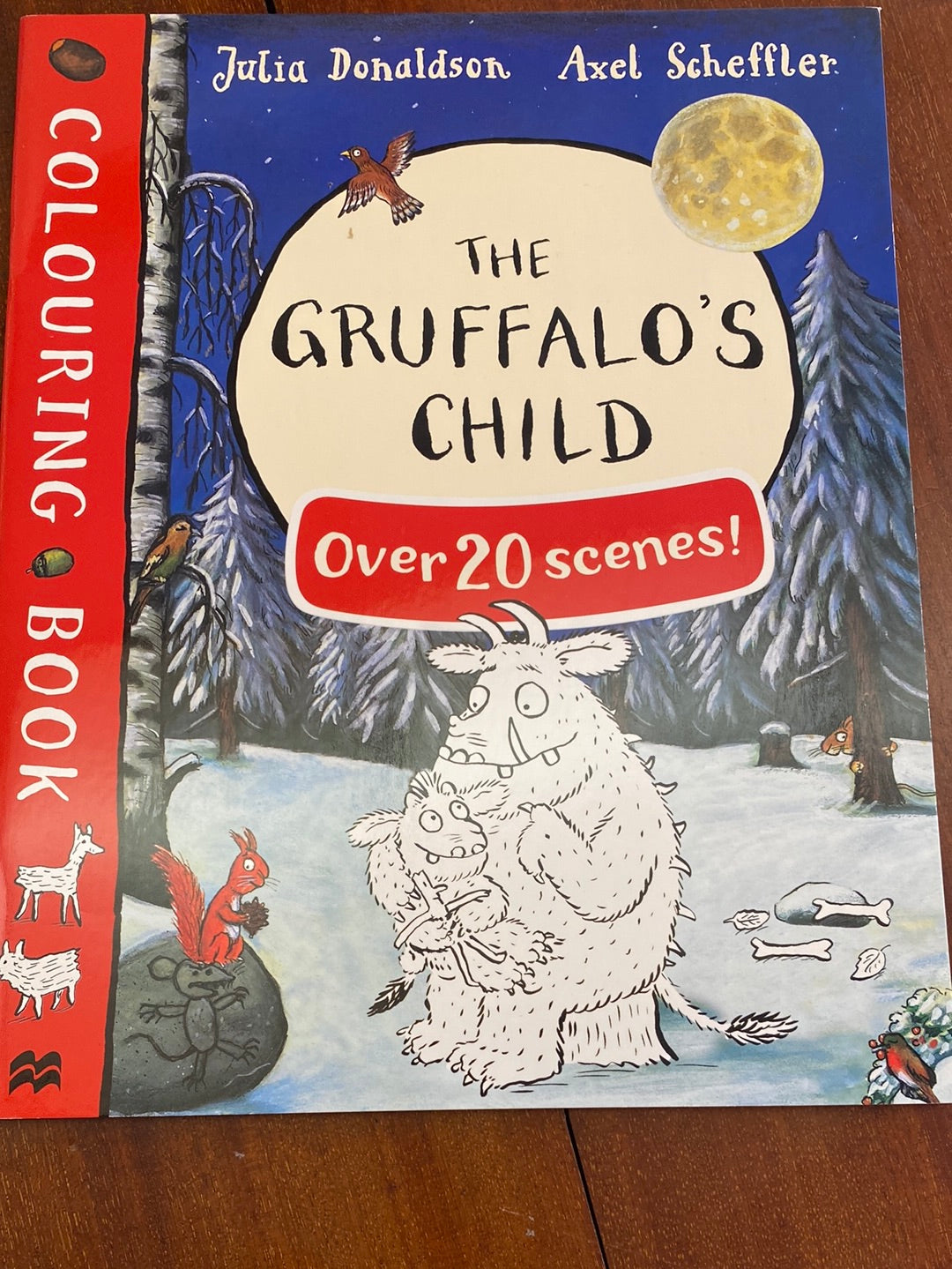 The Gruffalo’s Child Colouring book