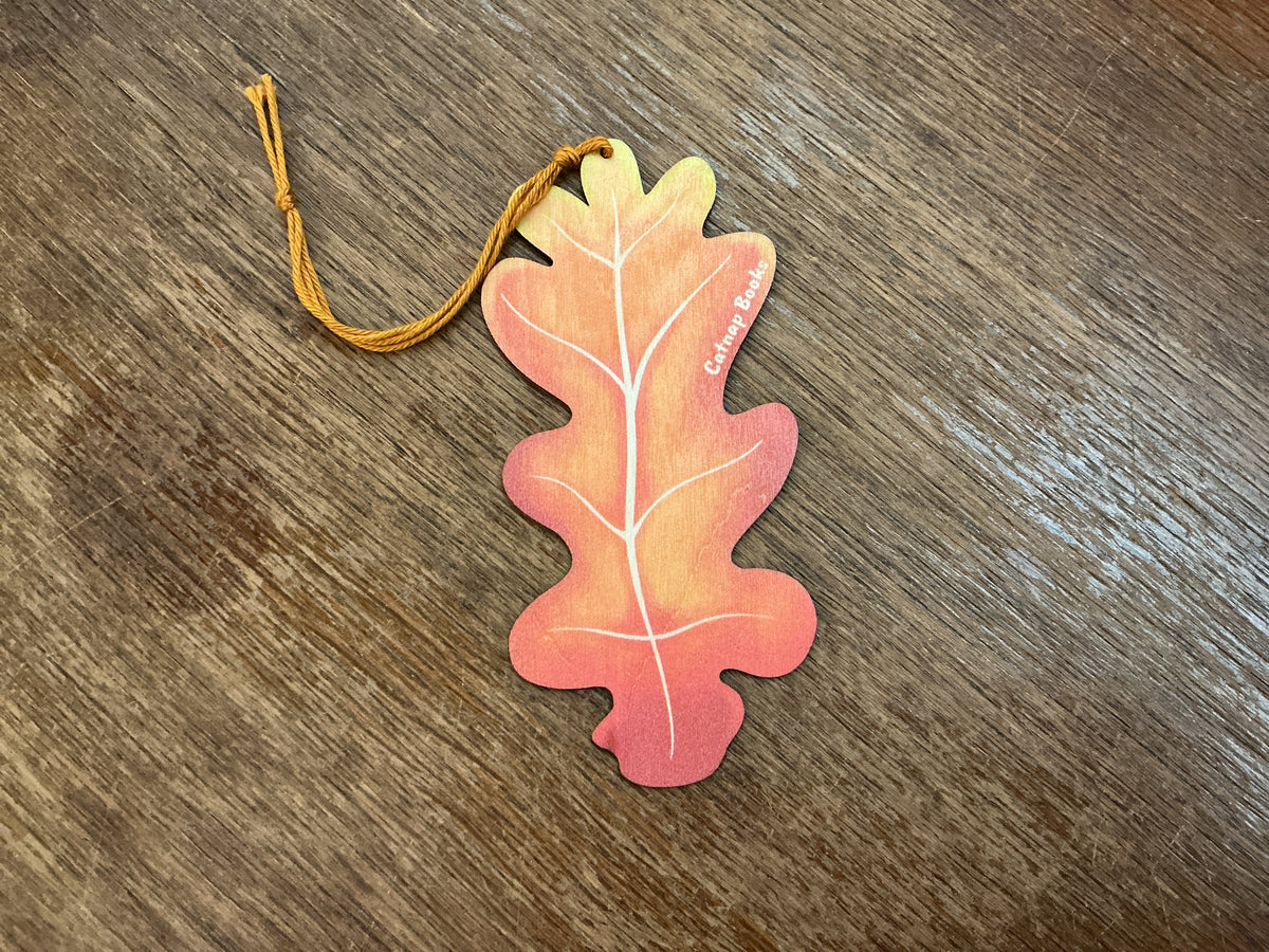 Wooden Oak Leaf Bookmarks