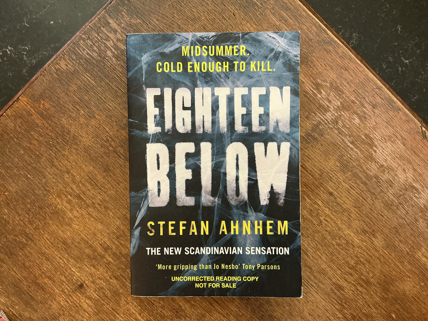 Eighteen Below (A Fabian Risk Thriller) by Stefan Ahnhem