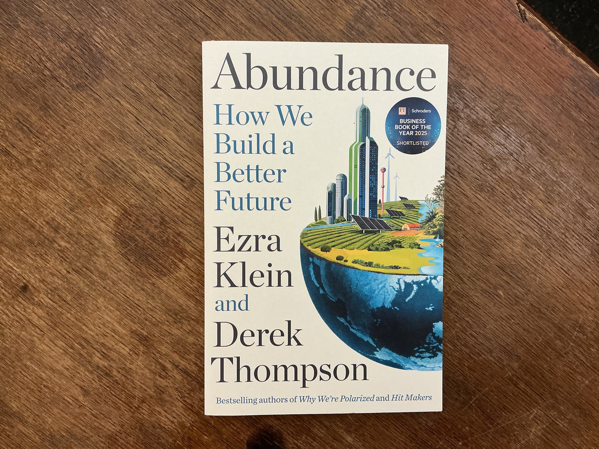 Abundance: How We Build a Better Future by Ezra Klein, Derek Thompson