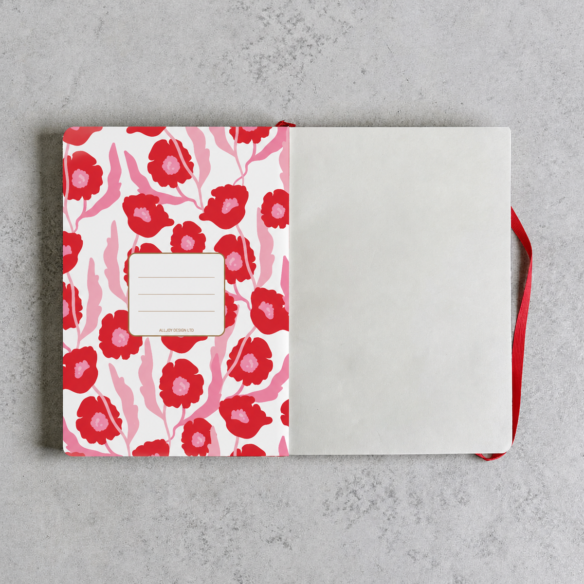 Notebook – Scarlet Poppies