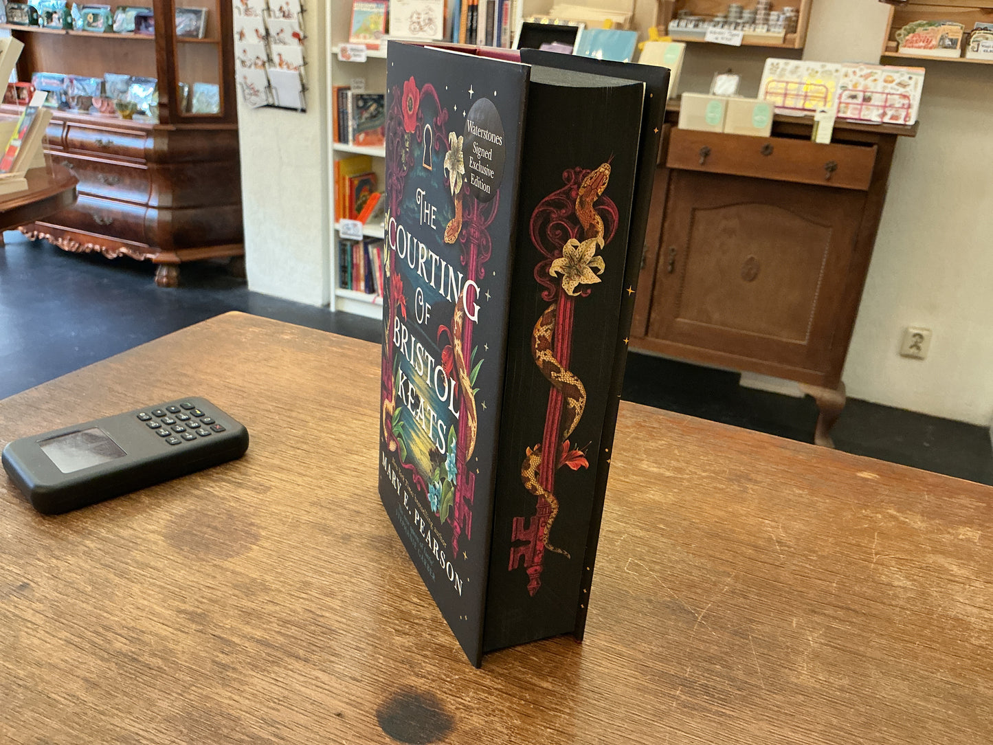 The Courting of Bristol Keats by Mary E. Pearson Signed special edition