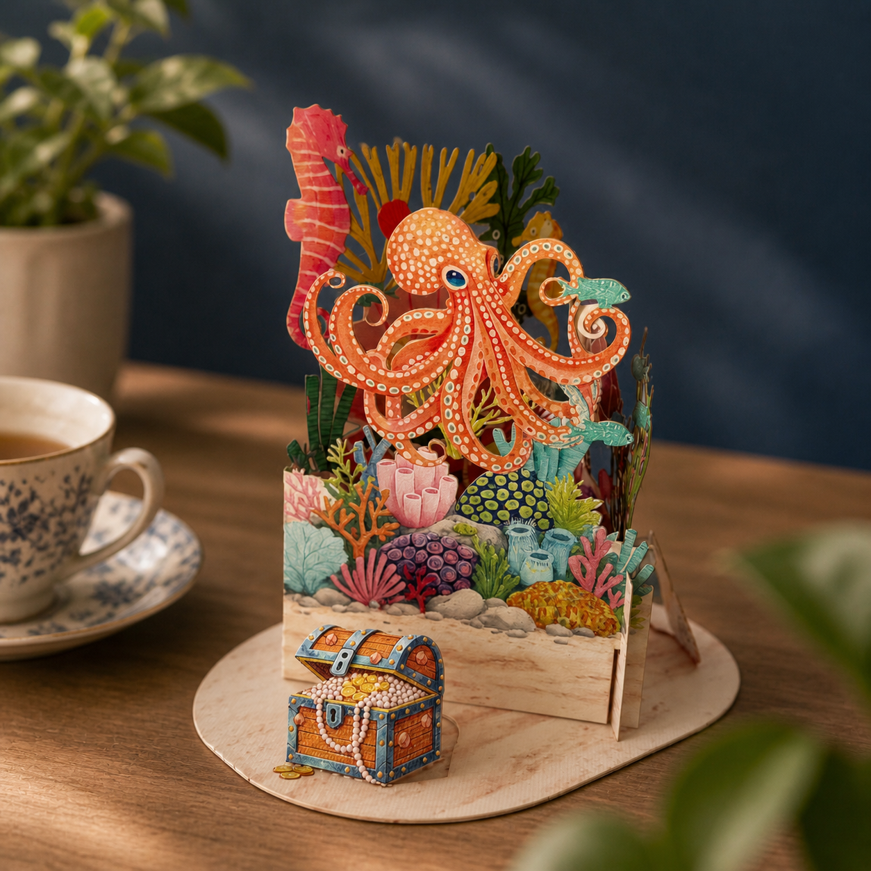 Ocean Adventure Pop-Up Card