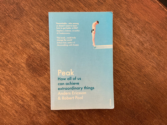 Peak by Anders Ericsson Robert Pool