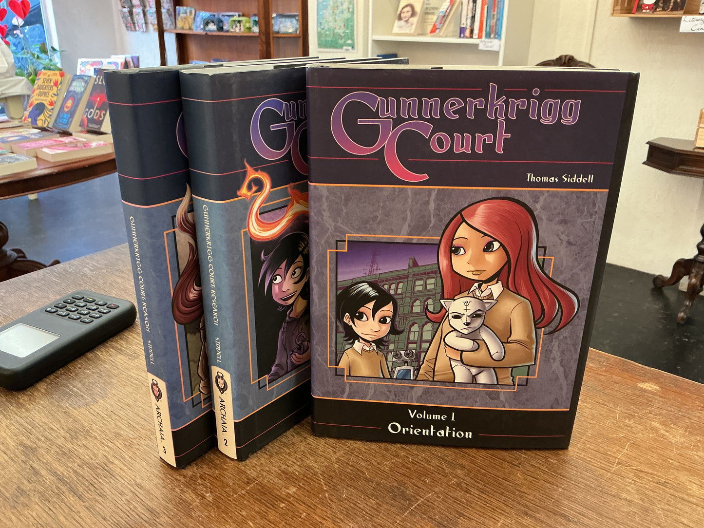 Gunnerkrigg Court Volumes 1, 2 and 3