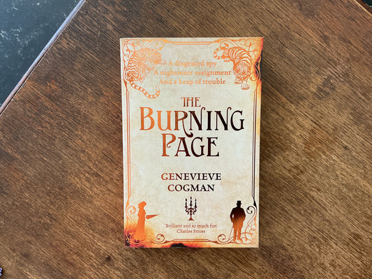 The Burning Page by Genevieve Page