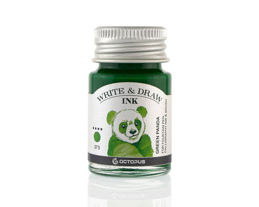 Write and Draw Ink 373 Green Panda Writing Paper 10ml