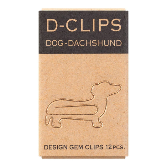 Dachshund Paper Clips by Midori