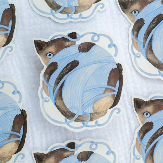 Vinyl sticker — Kitten