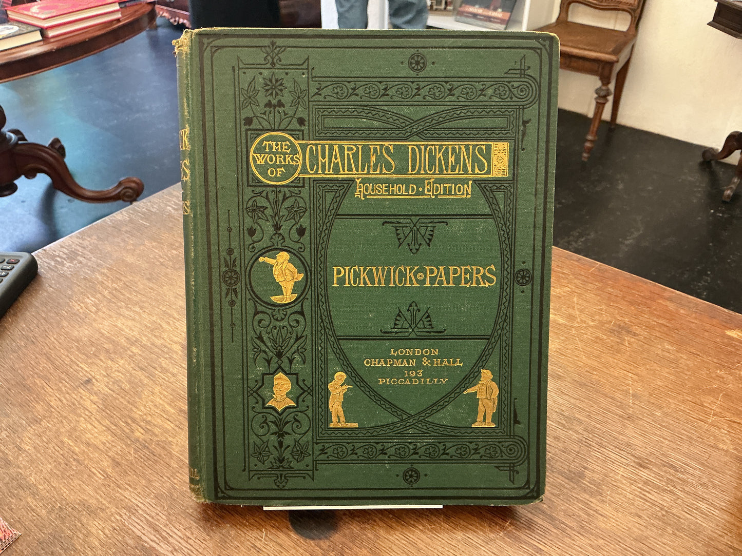 Pickwick Papers by Charles Dickens (Household Edition 1870’s)