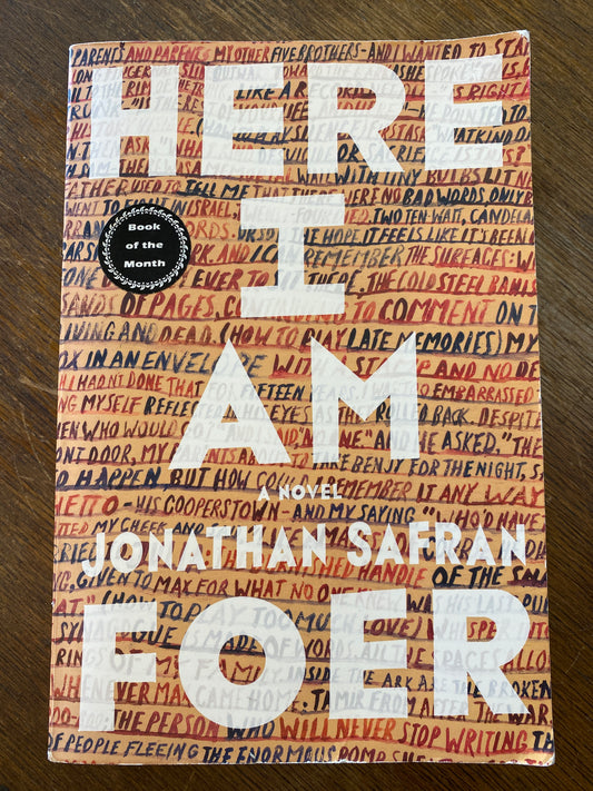 Here I am by Jonathan Safran Foer