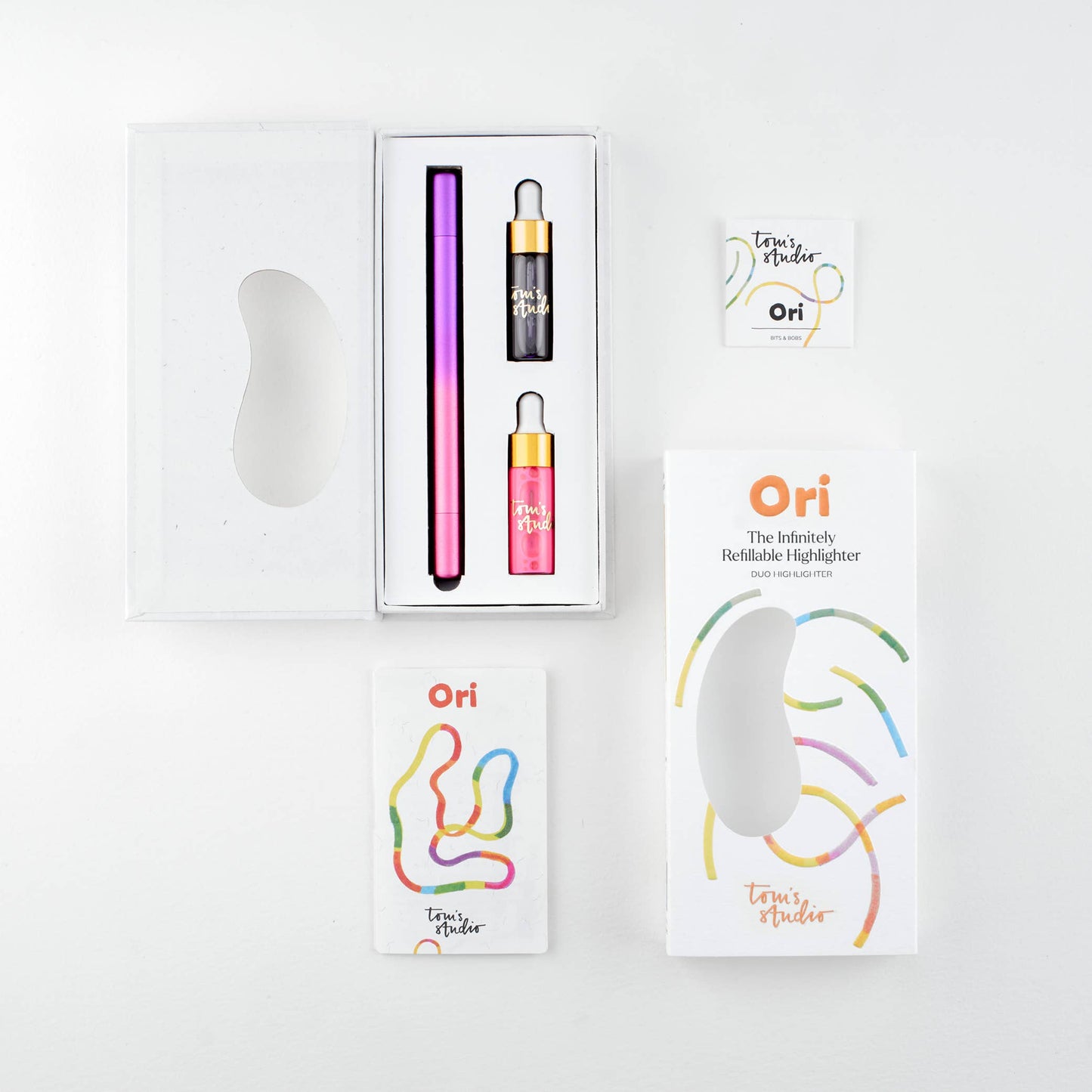 Ori – the infinitely refillable highlighter: Orange/Yellow