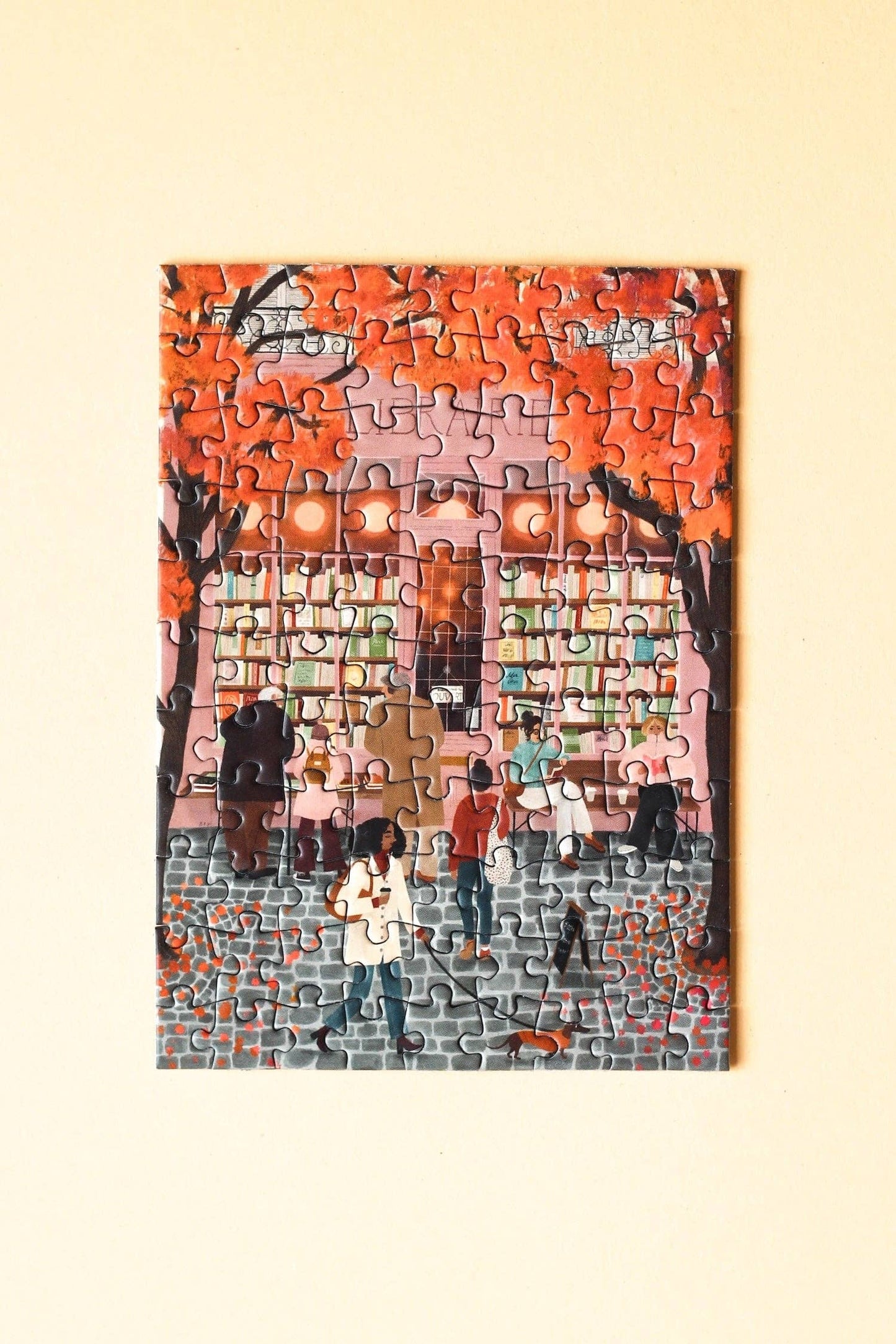 Mini-Puzzle The Bookstore (La Librairie), 99 pieces