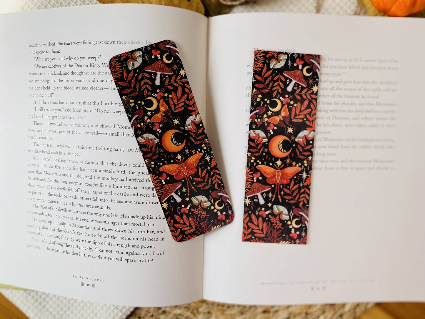 Butterfly Effect Bookmark | Book Accessories: Round Corners