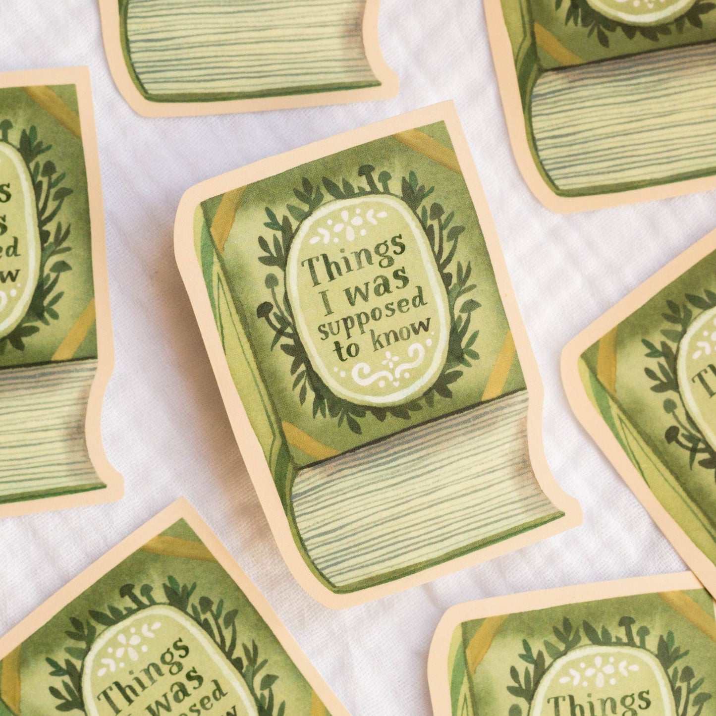 Vinyl sticker — Things I Was Supposed to Know