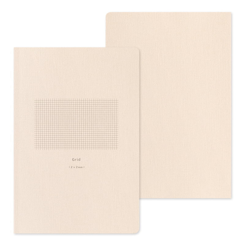 Yuru Log Notebook B6 Grid by Midori