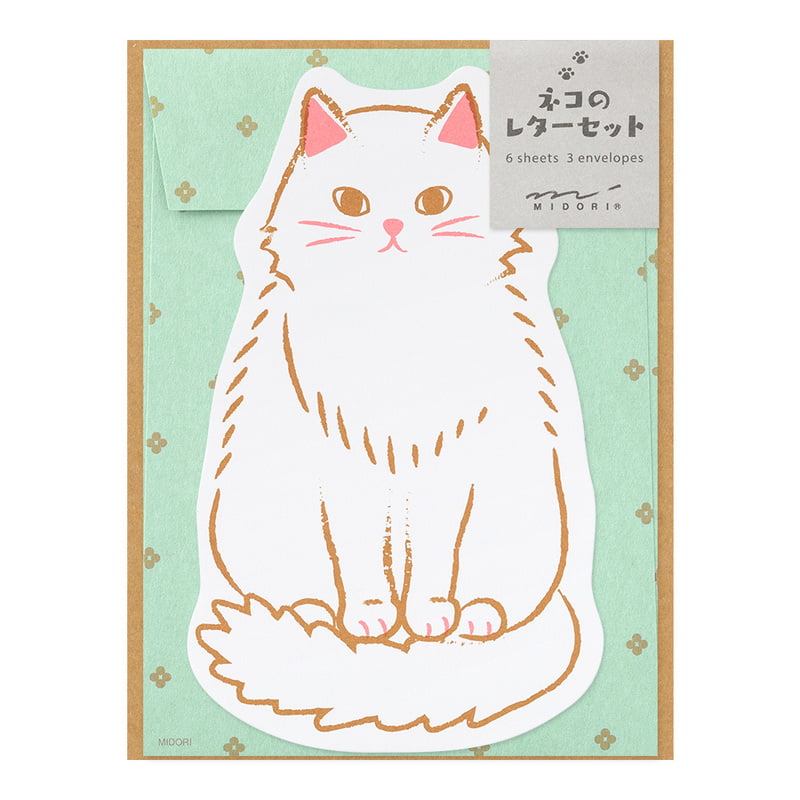 Cat Letter Set by Midori