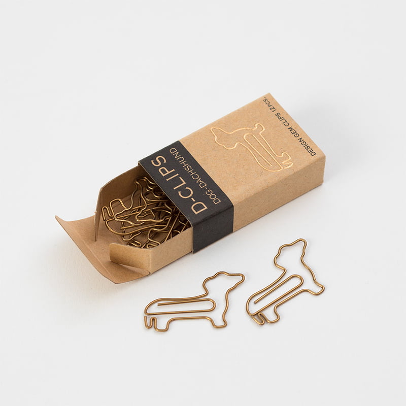 Dachshund Paper Clips by Midori