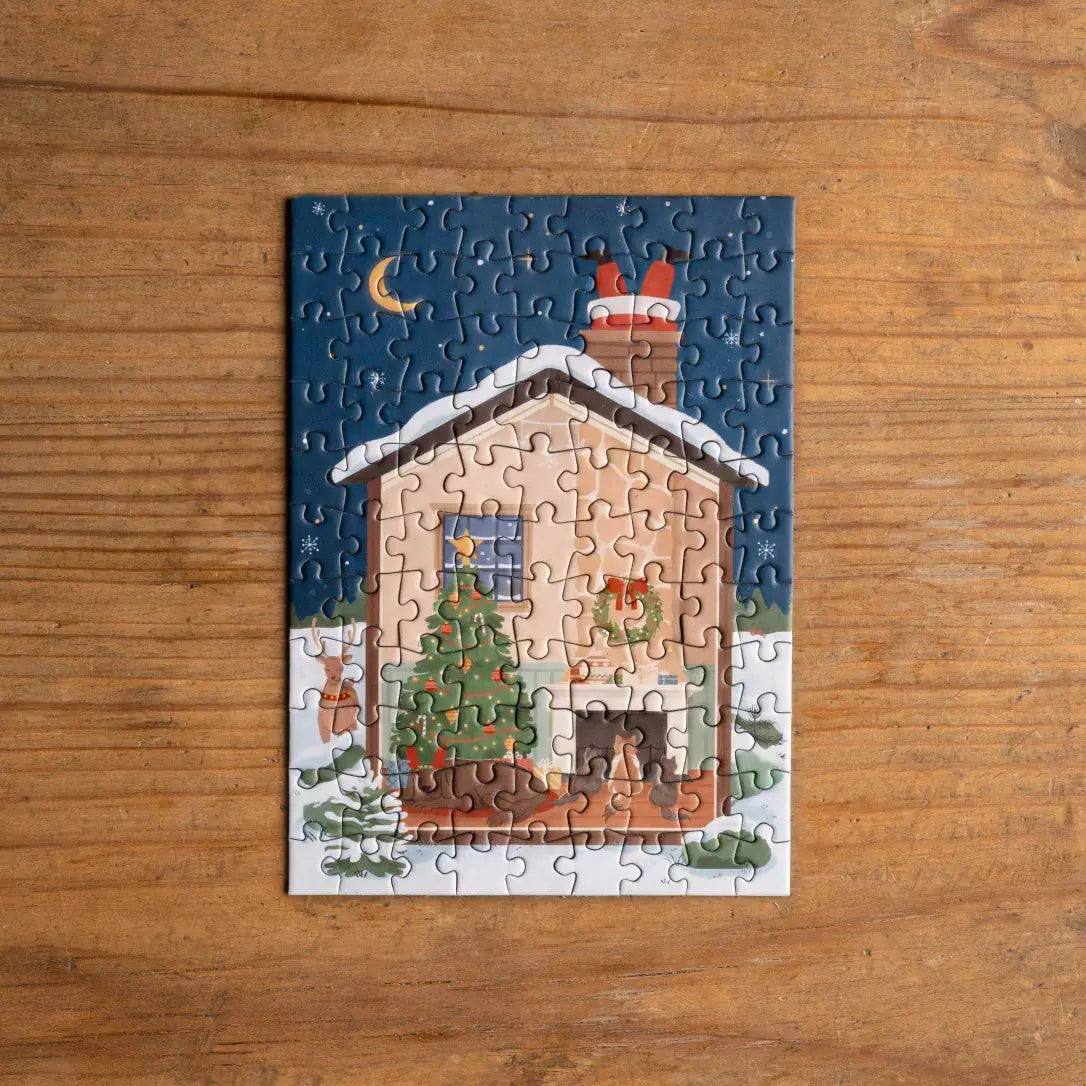 Mini puzzle Santa’s Shenanigans – Trevell – 99 pieces