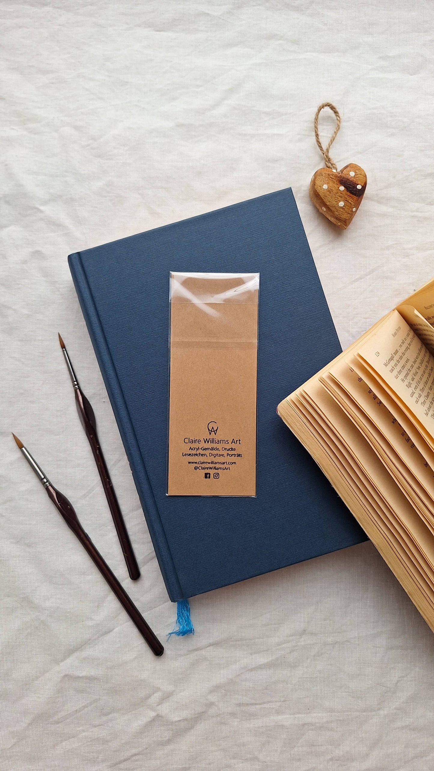 Starry Sky & Mountains Bookmark