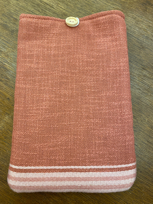 Pink Book Sleeve (Size "small" for standard paperbacks)
