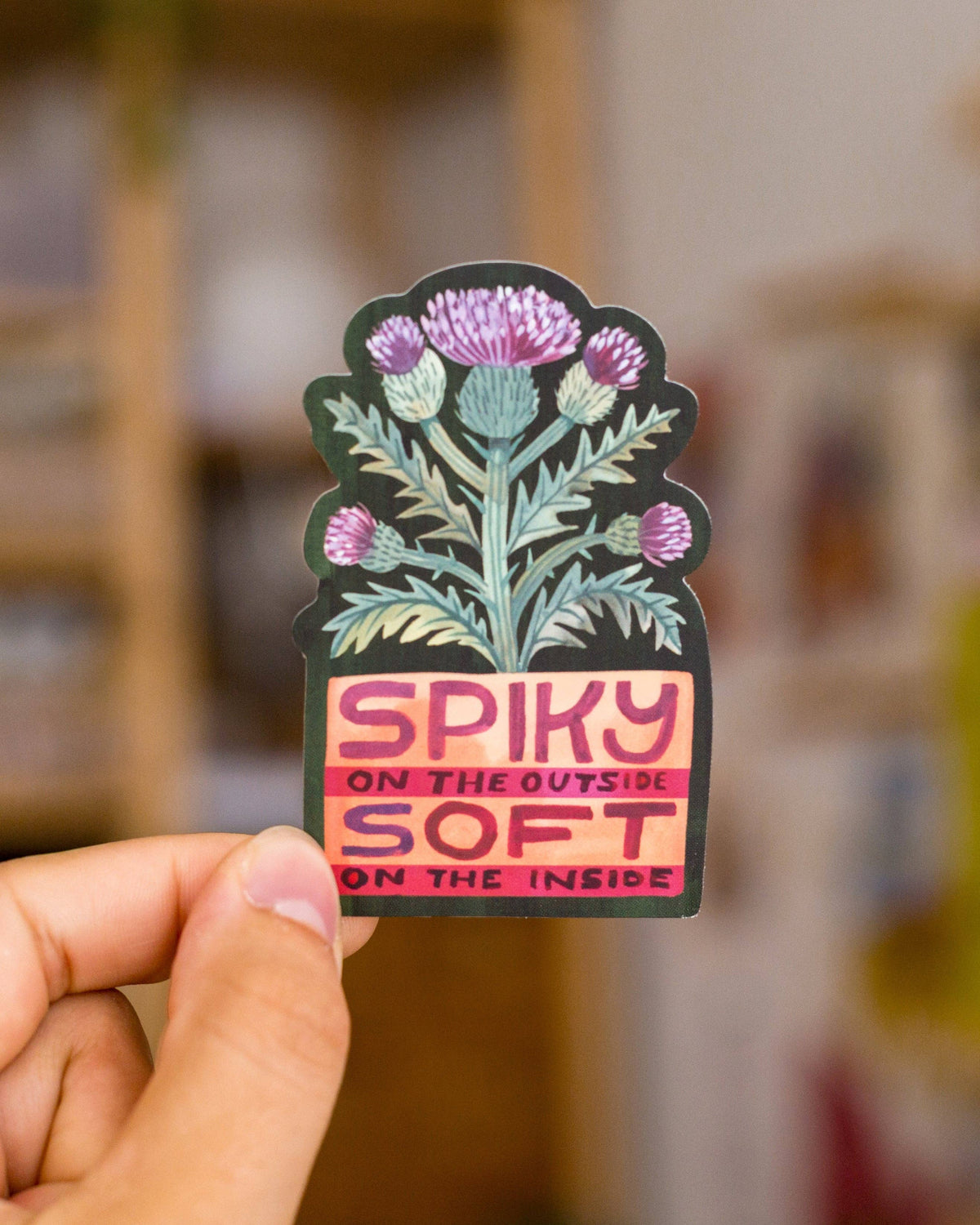 Vinyl Sticker — Spiky