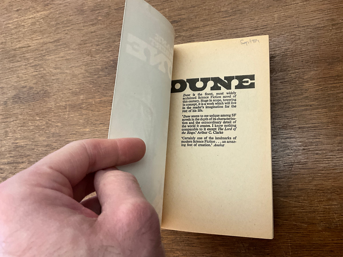 Dune: 1978 NEL Paperback Edition