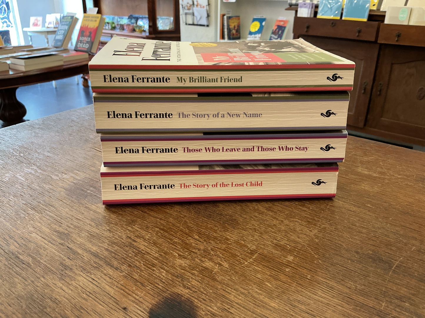 My Brilliant Friend (Neapolitan Quartet Set of 4 books) by Elena Ferrante