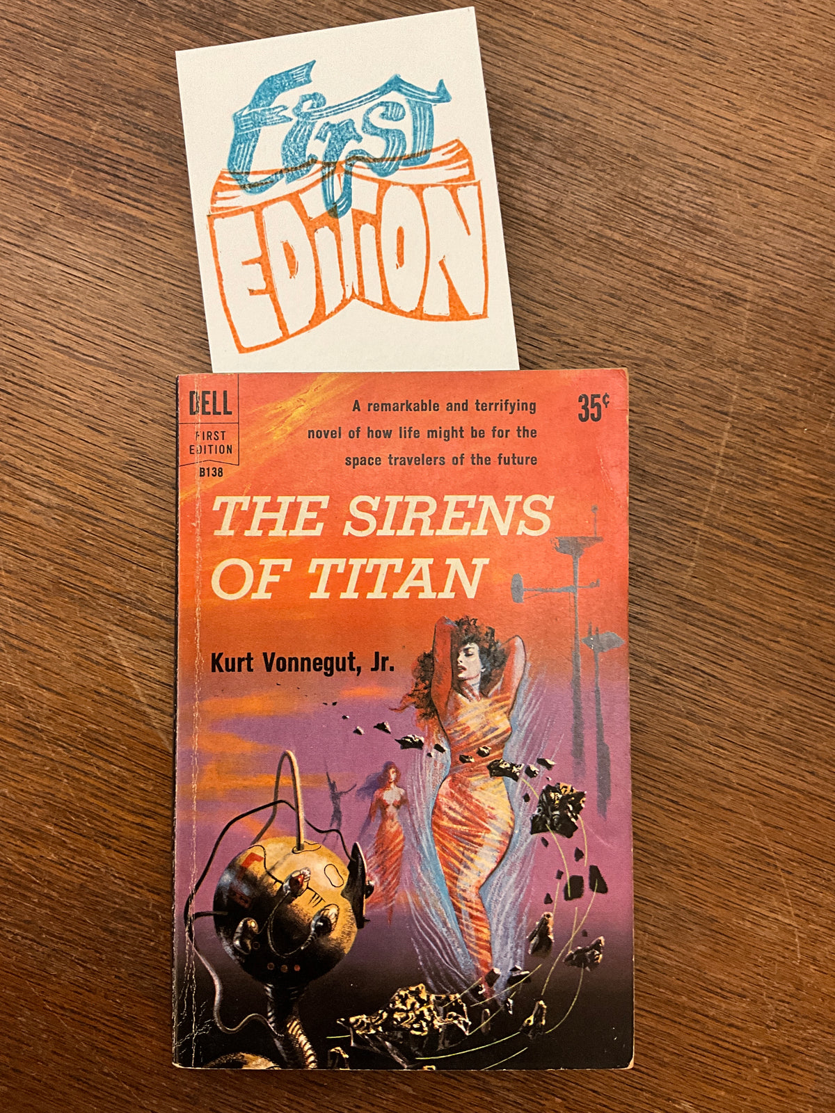 The Sirens of Titan: DELL First Edition First Printing by Kurt Vonnegut, Jr.