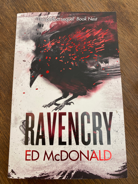 Ravencry: The Raven's Mark Book Two by Ed McDonald