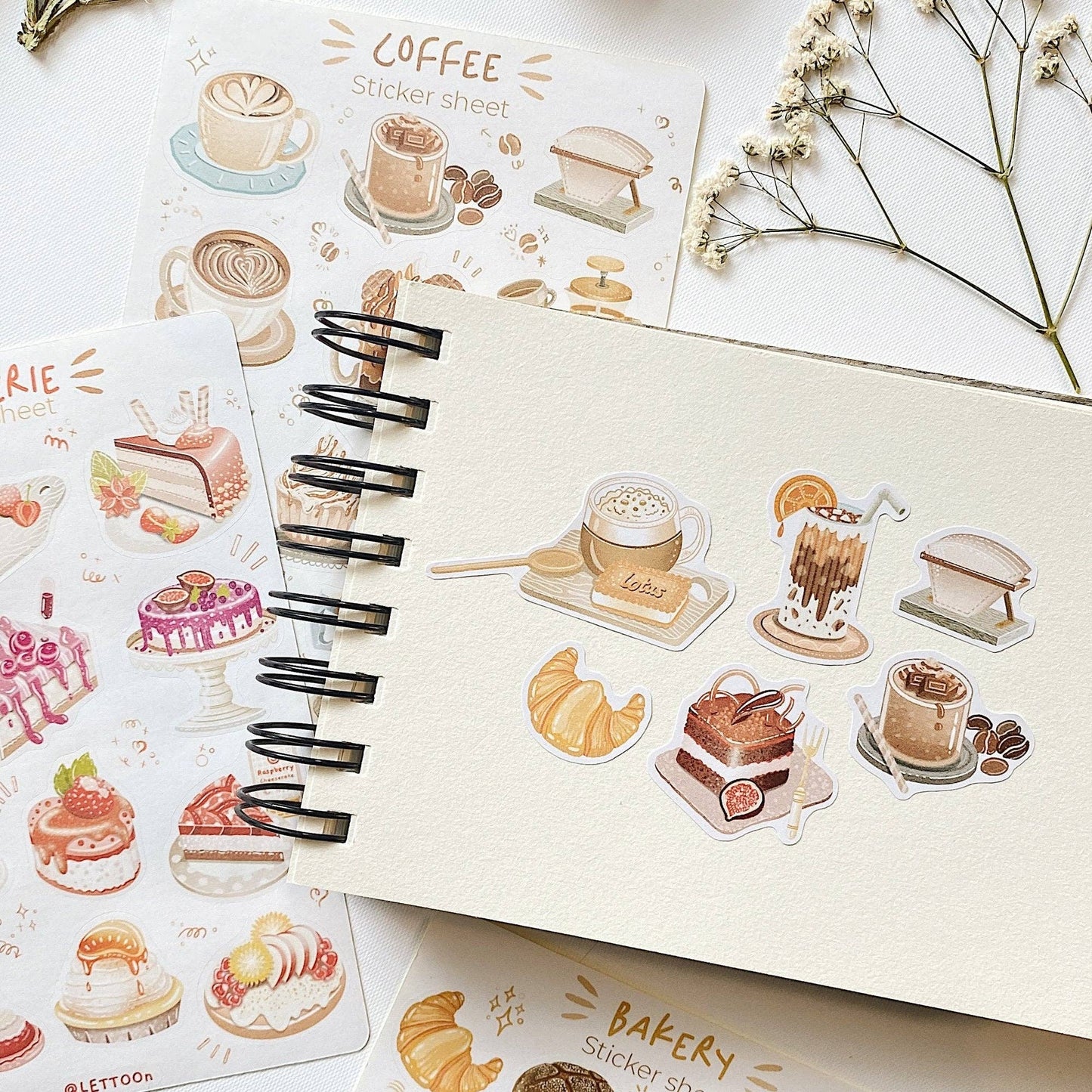 Sticker Sheet - Coffee