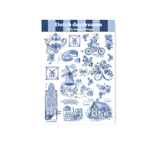 Stickersheet Dutch daydreams