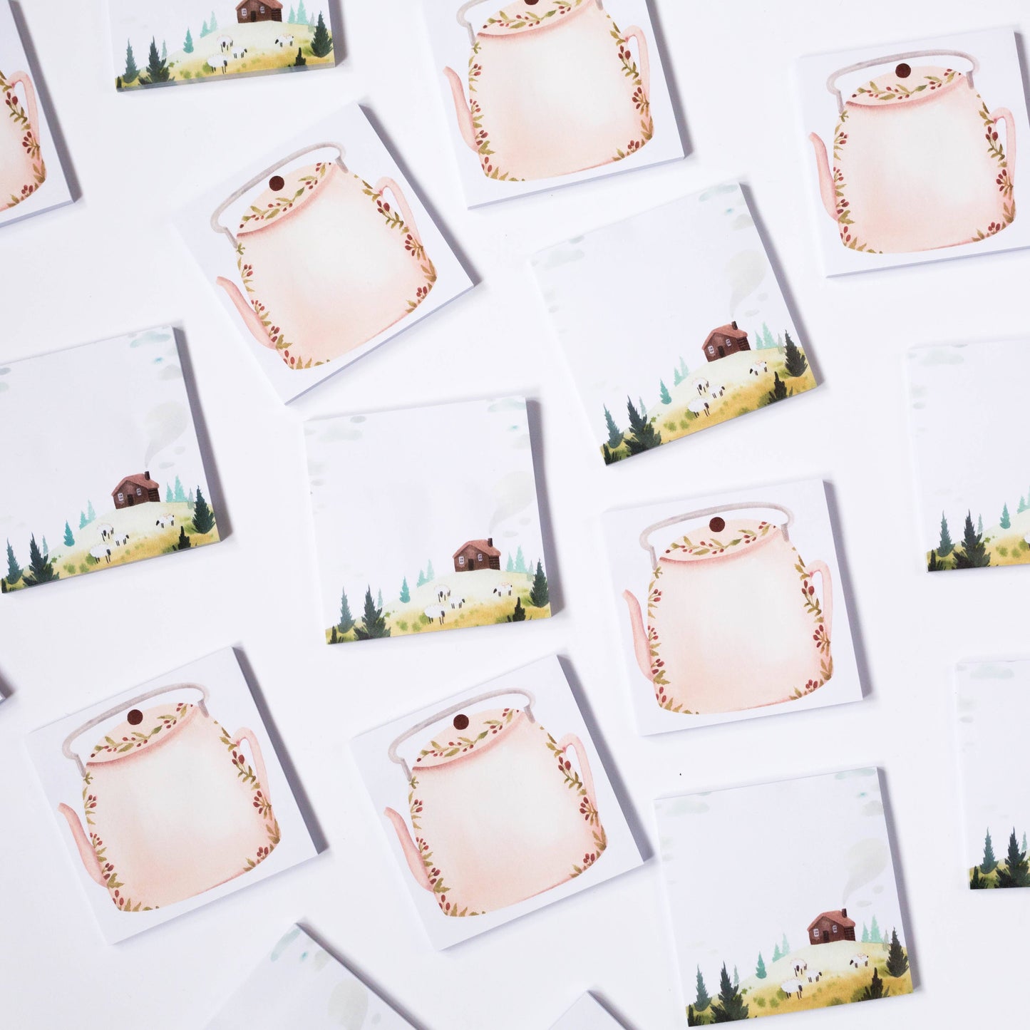 Sticky notes — Teapot