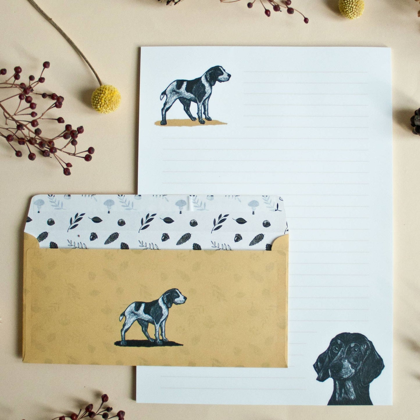 Stationery Set Dogs
