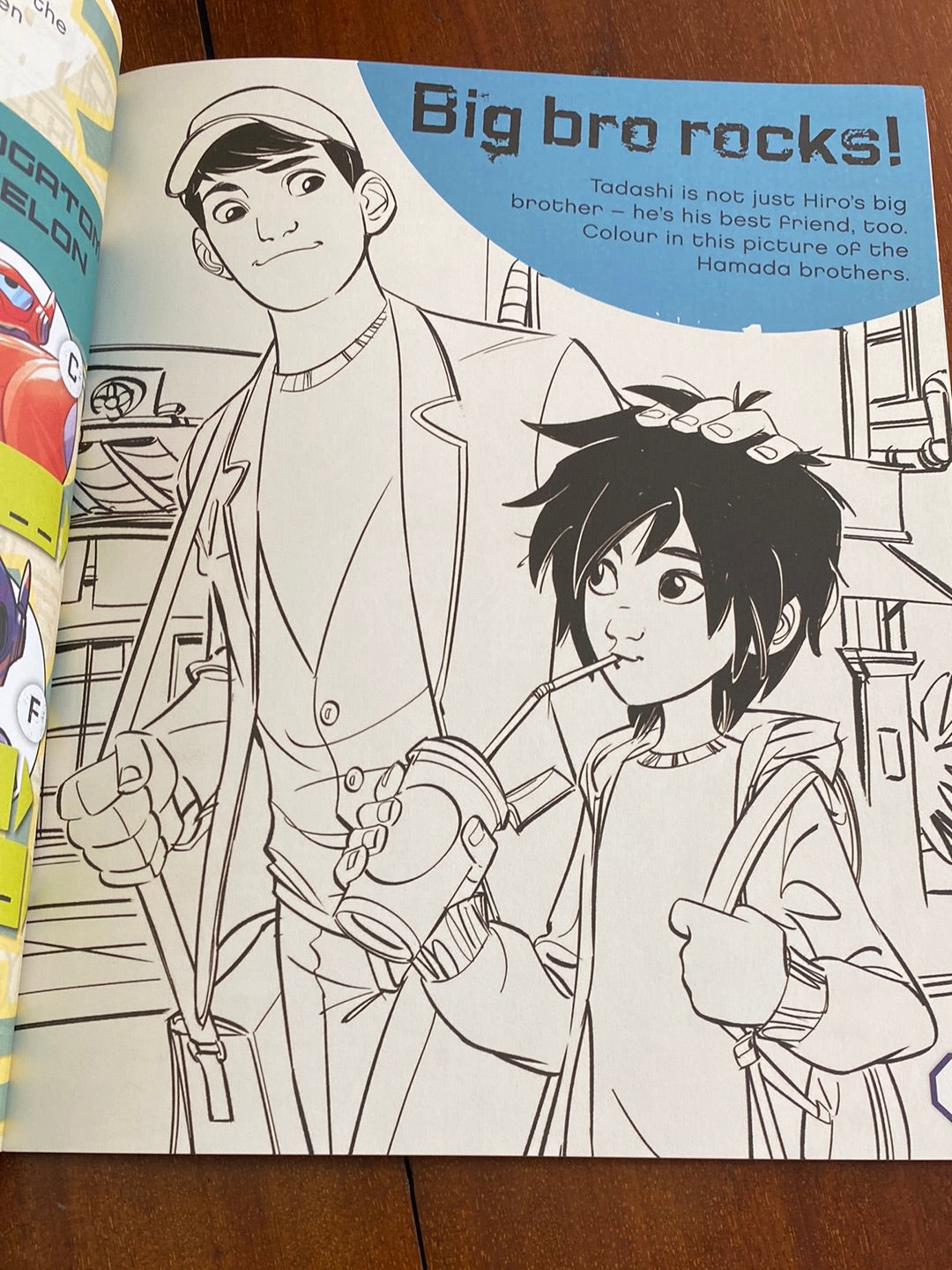 Big Hero 6 activity book