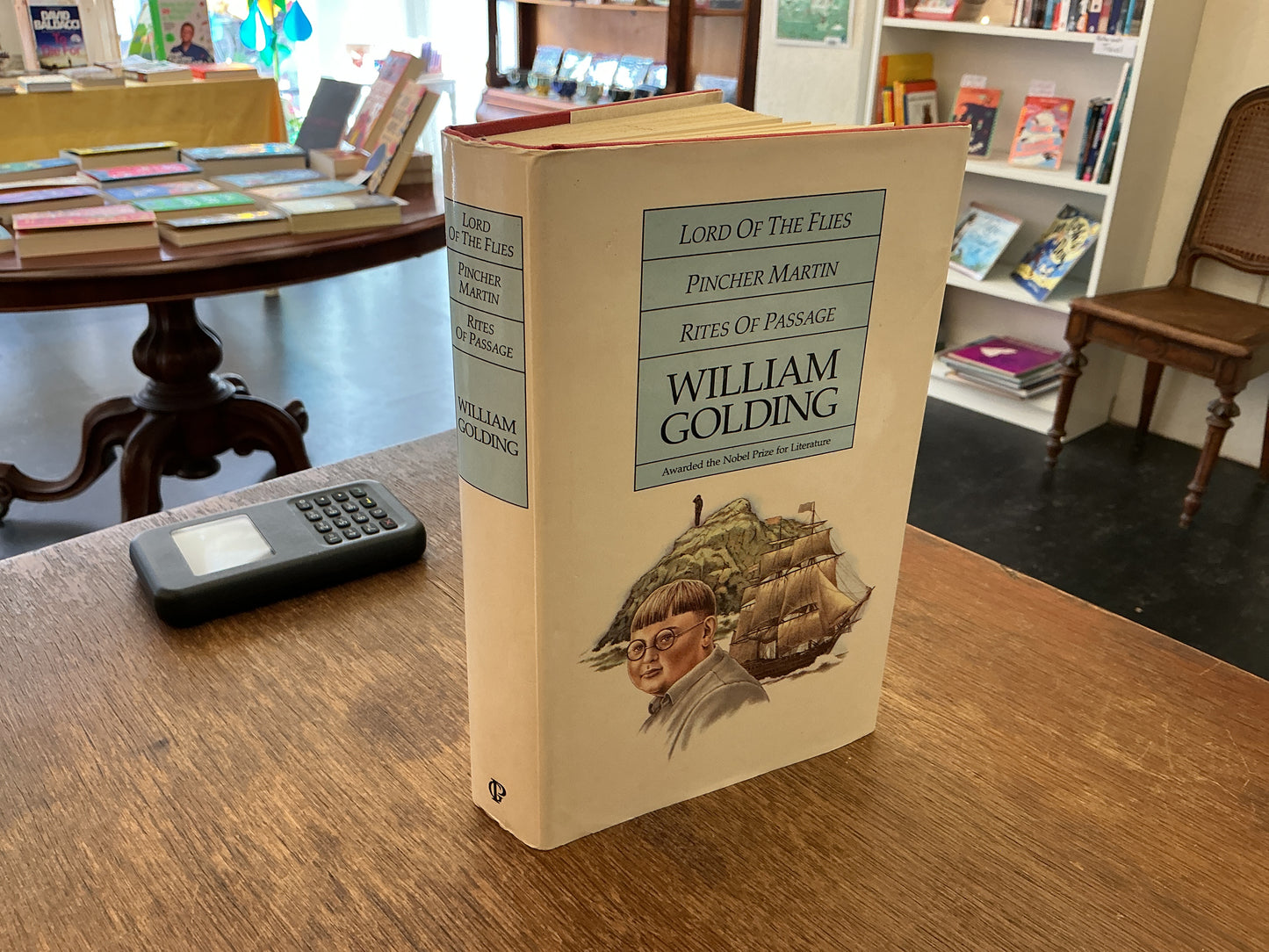 Three books by William Golding