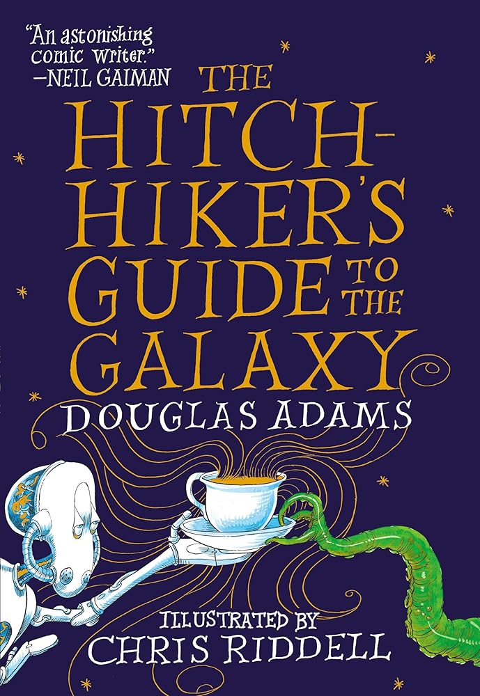 The Hitchhiker's Guide to the Galaxy: The Illustrated Edition cover image