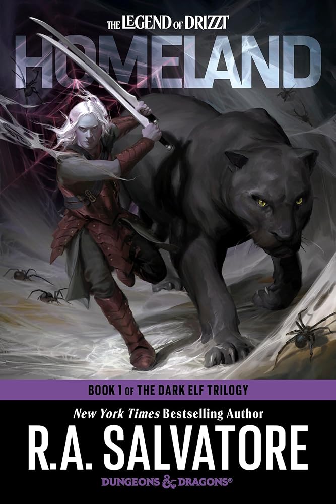 Homeland: Dungeons & Dragons: Book 1 of The Dark Elf Trilogy (The Legend of Drizzt) cover image