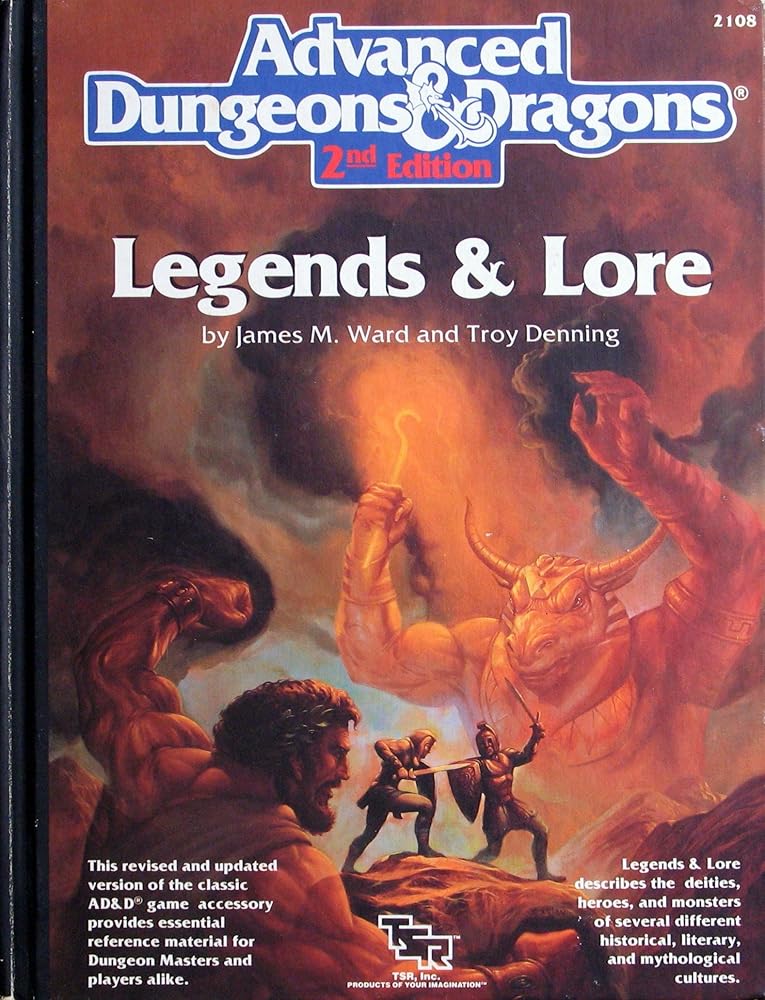Advanced Dungeons and Dragons: Legends and Lore cover image