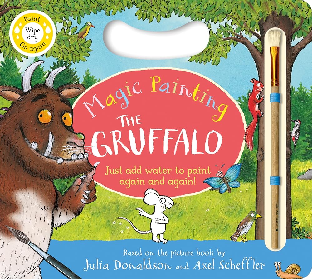 The Gruffalo Magic Painting Book: Just add water for mess-free fun! cover image