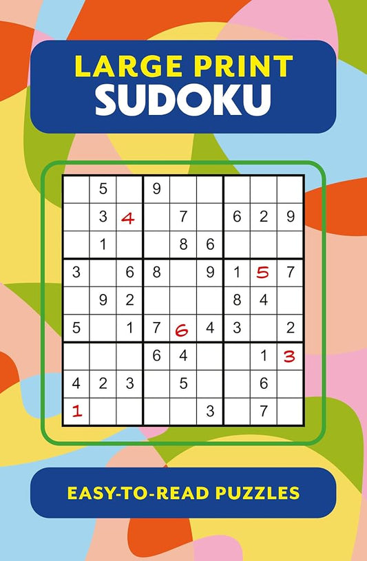 Arcturus Publishing Ltd Large Print Sudoku. cover image