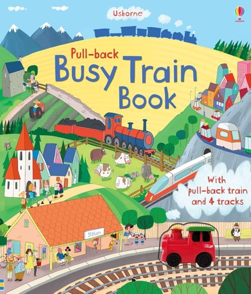 Busy Train Book cover image