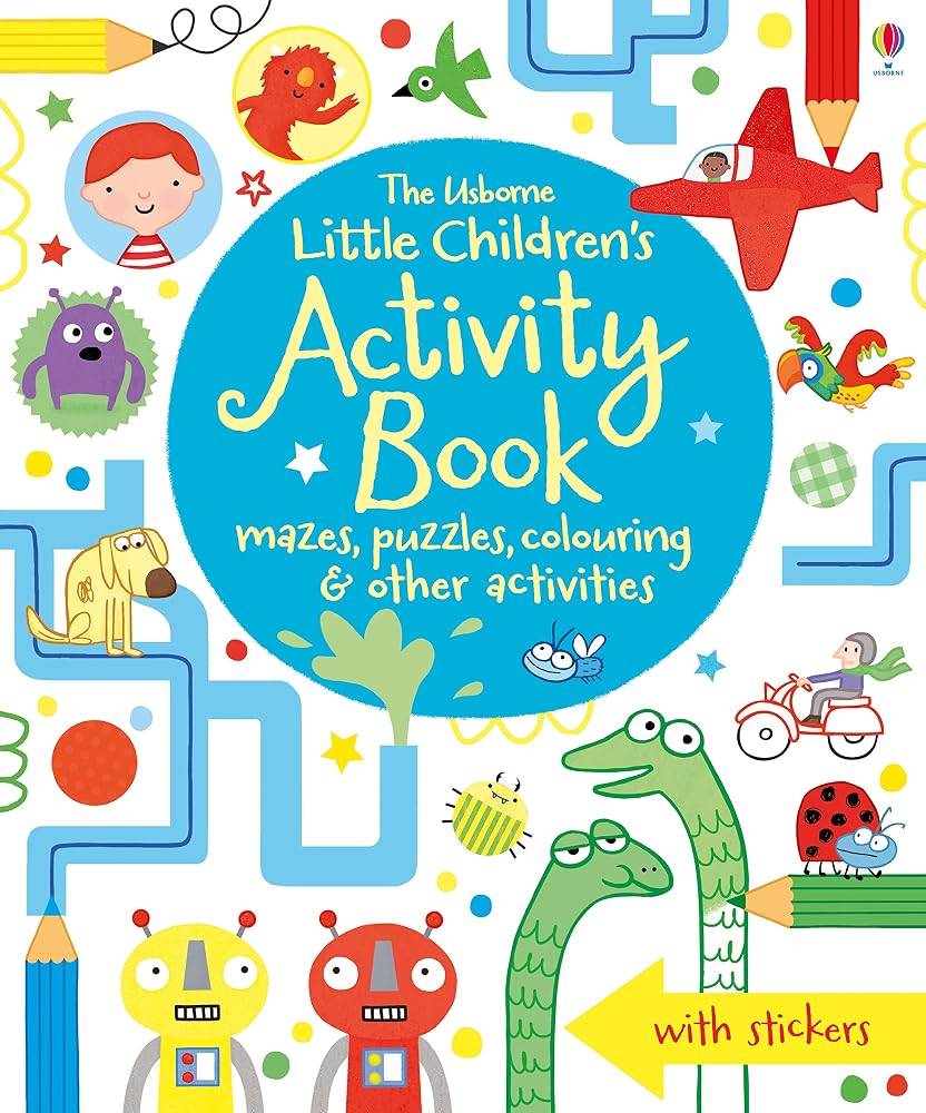 Little Children's Activity Book: Mazes, Puzzles and Colouring cover image