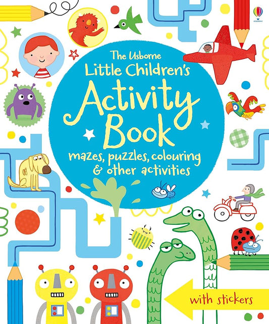 Little Children's Activity Book: Mazes, Puzzles and Colouring cover image