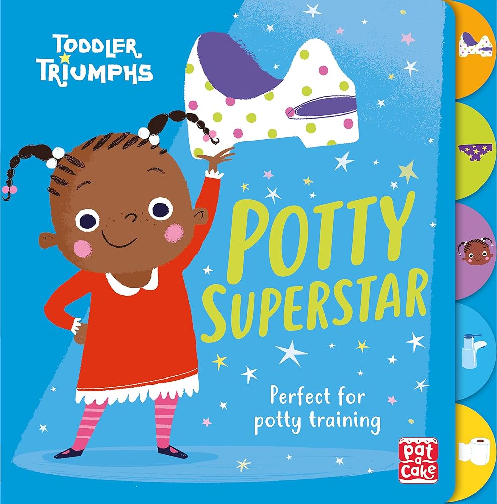 Potty Superstar: A potty training book for girls (Toddler Triumphs) cover image