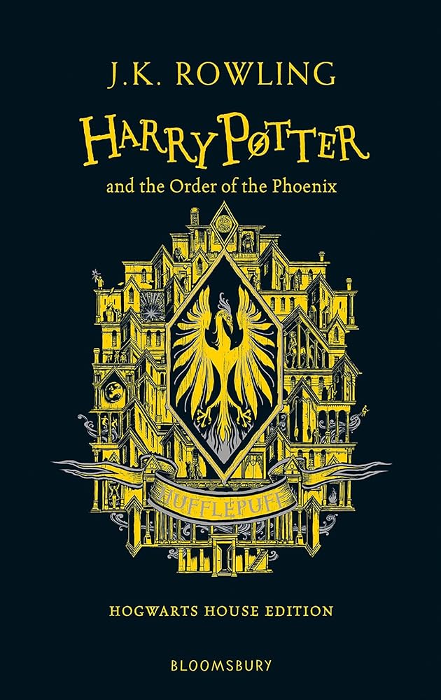 Harry Potter and the Order of the Pheonix - Hufflepuff Edition (relie) cover image
