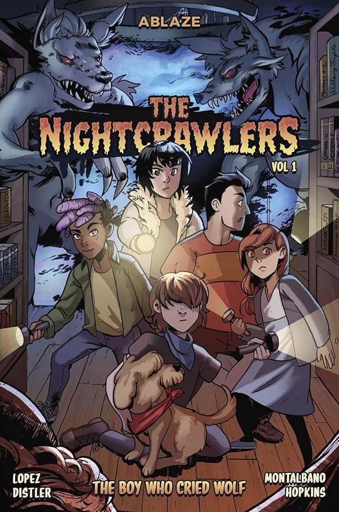 The Nightcrawlers Vol 1: The Boy Who Cried, Wolf (NIGHTCRAWLERS HC) cover image