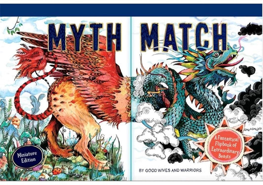 Myth Match Miniature: A Fantastical Flipbook of Extraordinary Beasts cover image