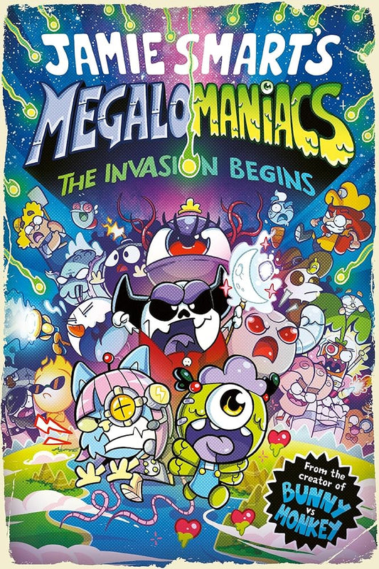 Megalomaniacs: The Invasion Begins! cover image
